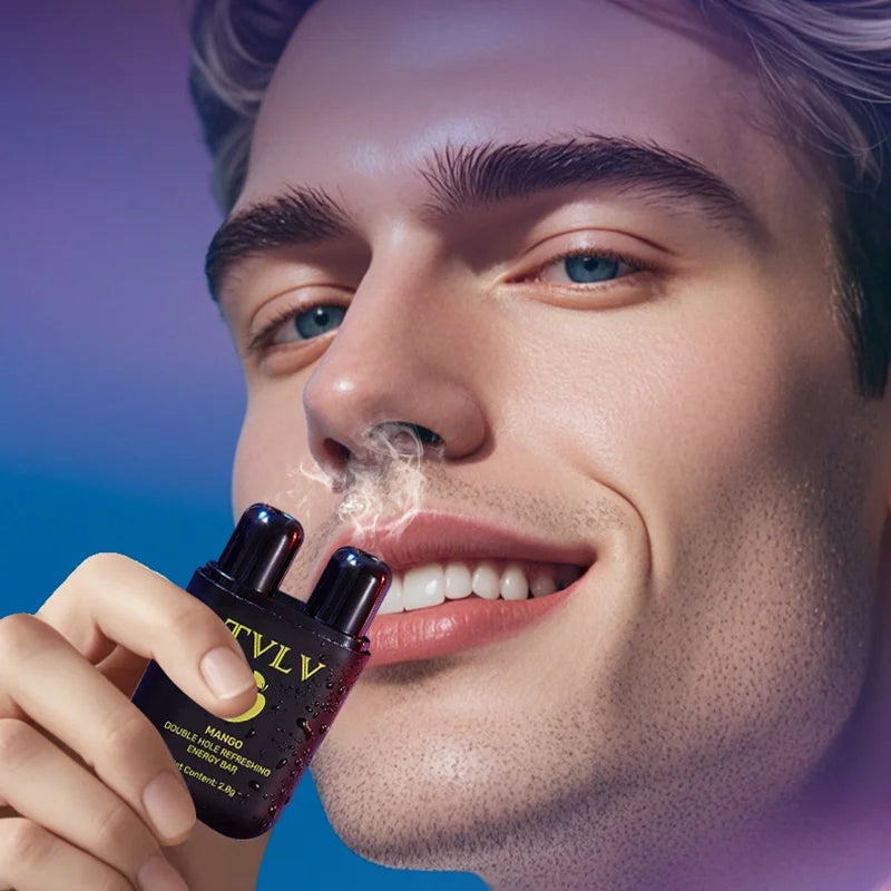 Aromatherapy Inhaler Nasal Stick Energizing Refreshing Vapors for Students and Active Adults