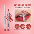 Matte Lip Liner Pencil Waterproof Contour Set for Women to Define Lips at Work or Parties