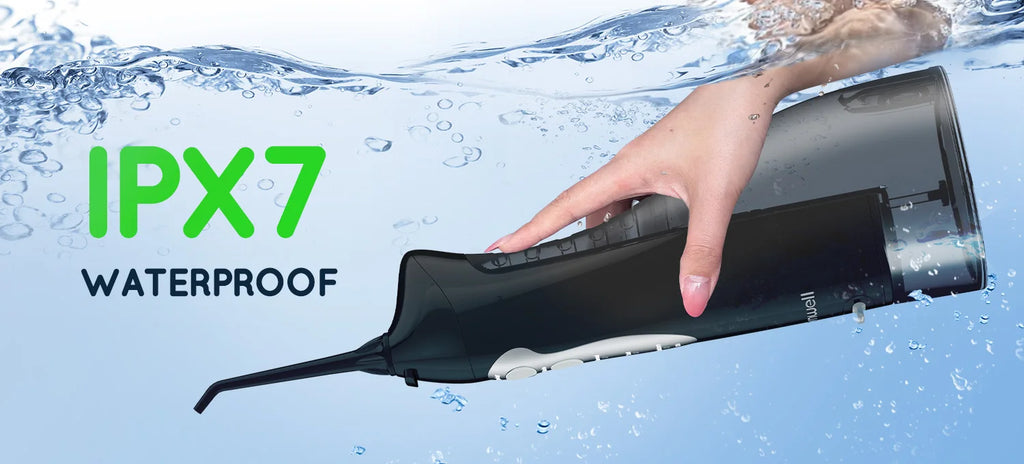 Water Flosser Portable Oral Irrigator Rechargeable Jet for Deep Teeth Cleaning
