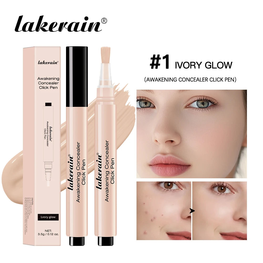 Awakening Concealer Click Pen Full Coverage Brightening Pencil for Women Everyday Makeup Look