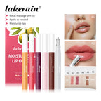 Moisturizing Lip Oil Hydrating Serum for Smoothing Dry Lips and Daily Lip Care Routine