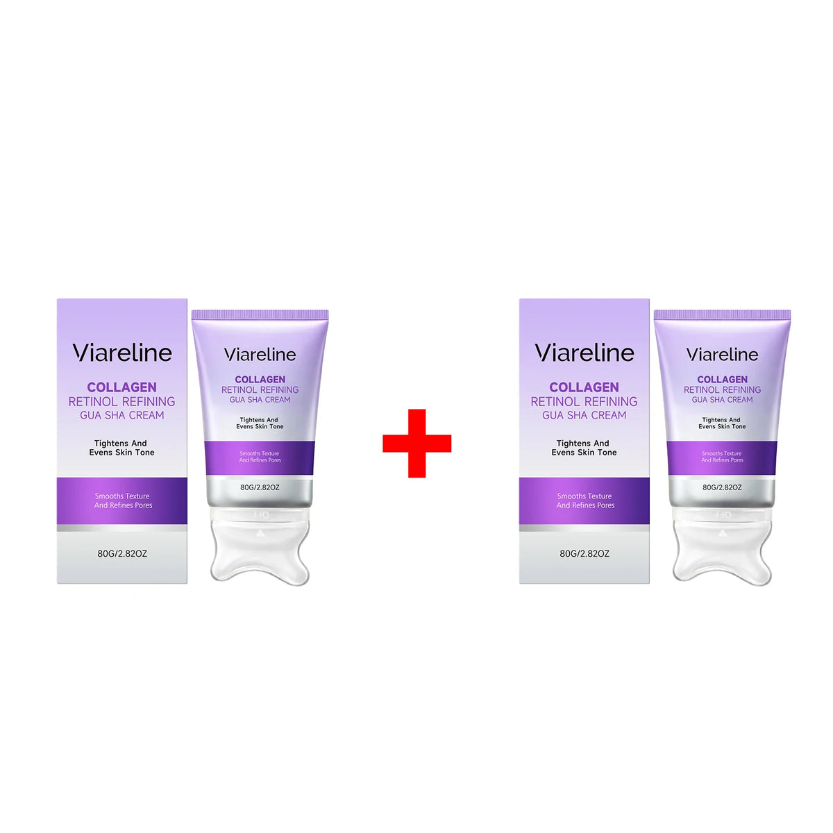 Collagen Retinol Gua Sha Cream Firming Lifting Skincare for Women and Men Daily Facial Routine