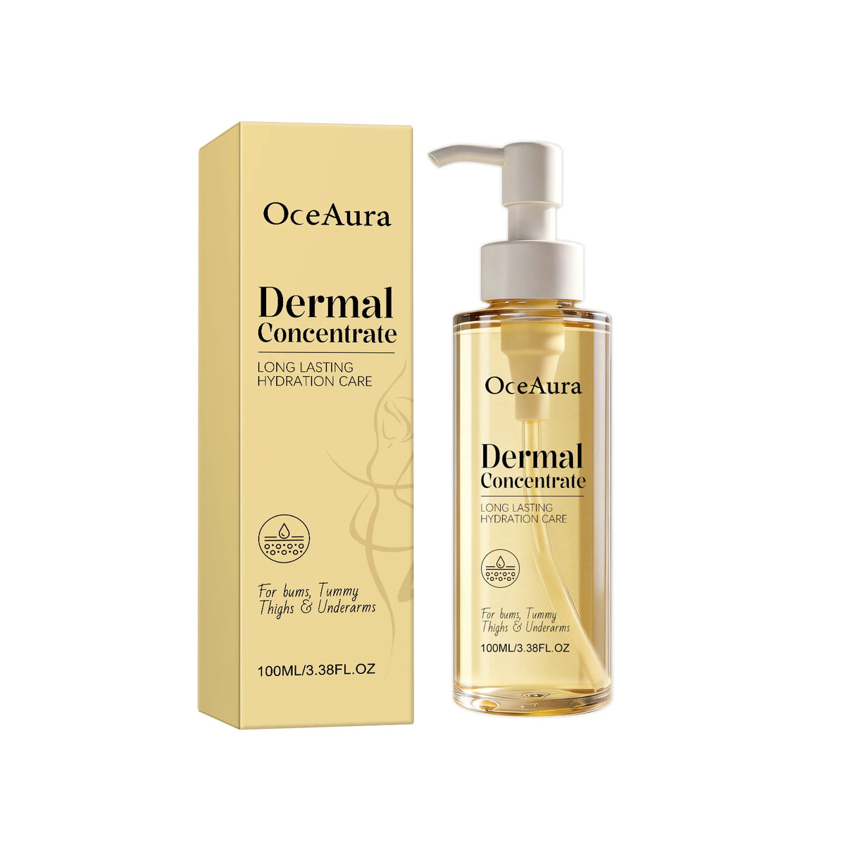 Body Care Moisturizing Serum Soften Dry Skin and Brighten Dull Tone for Unisex Body Areas