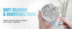 Electric Scalp Massager Deep Tissue Kneading Tool for Full Body Relaxation at Home