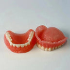Silicone Dentures Realistic False Teeth Comfort Smile Appliance for Adults Daily Use