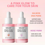 Salmon PDRN Pink Peptide Serum and Collagen Multi Balm for Radiant Skin and Face Hydration