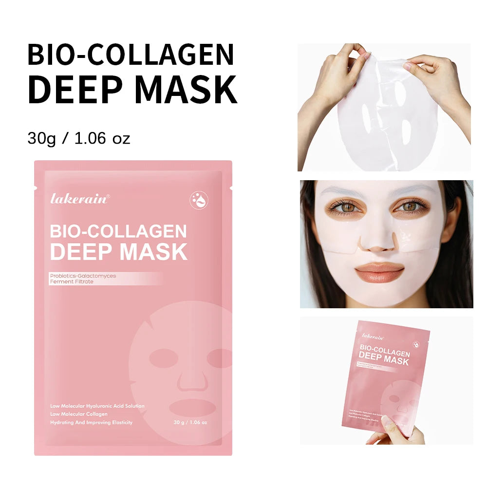 Collagen Night Wrapping Mask Peel Off Anti Aging Treatment for Women at Night