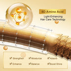 Amino Acid Hair Oil Nourishing Treatment for Smooth Shiny Hair and Heat Protection