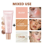 Liquid Glow Foundation Moisturizing Highlighter Base for Radiant Skin and Face Body