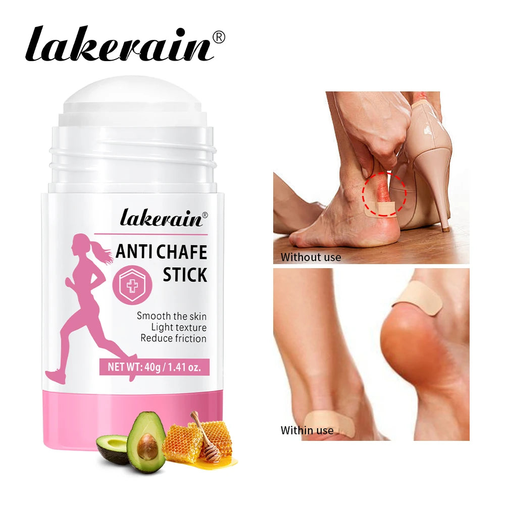 Anti Chafe Stick Friction Reducing Balm Moisturizing Skin Care for Runners and Athletes