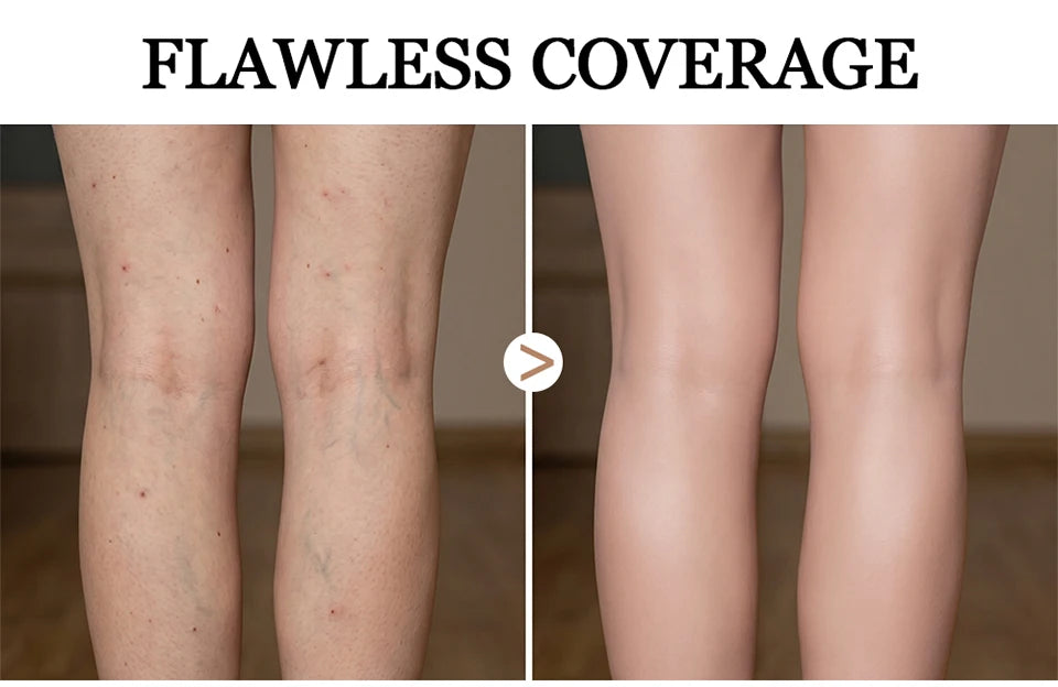Leg Makeup Body Foundation Long Lasting Concealer for Smooth Skin Finish Everyday