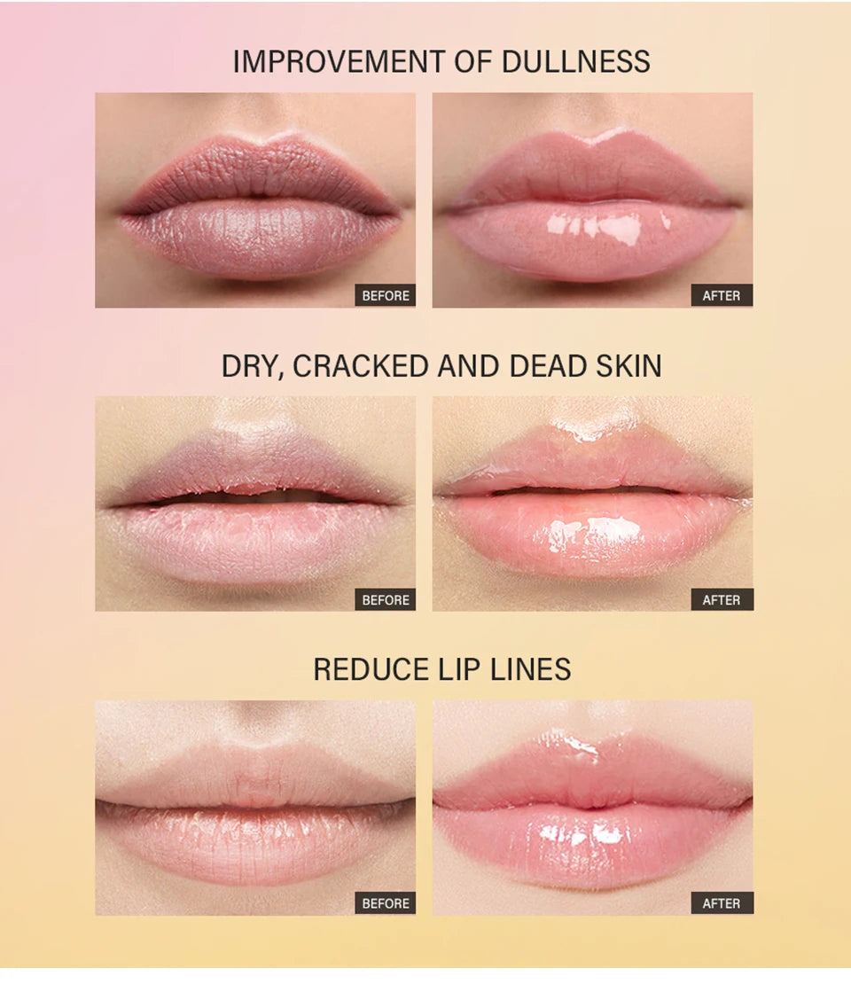 Peptide Lip Treatment Moisturizer for Dry Lips and Daily Lip Care Routine