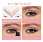 Eyeliner Stamp Waterproof Winged Tool for Beginners and Quick Makeup Routine Professionals