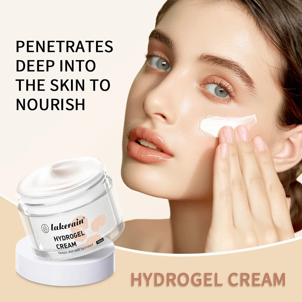 Hydrogel Cream Deeply Hydrating Moisturizer for Face and Skin Care Routine Daily Use