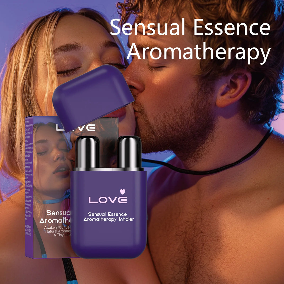 Double Hole Vitality Energy Stick Natural Aromatherapy Inhaler for Men on the Go Daily Relief