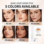 Blanc Cover Cream Stick Hydrating Foundation and Concealer for Daily Makeup Application