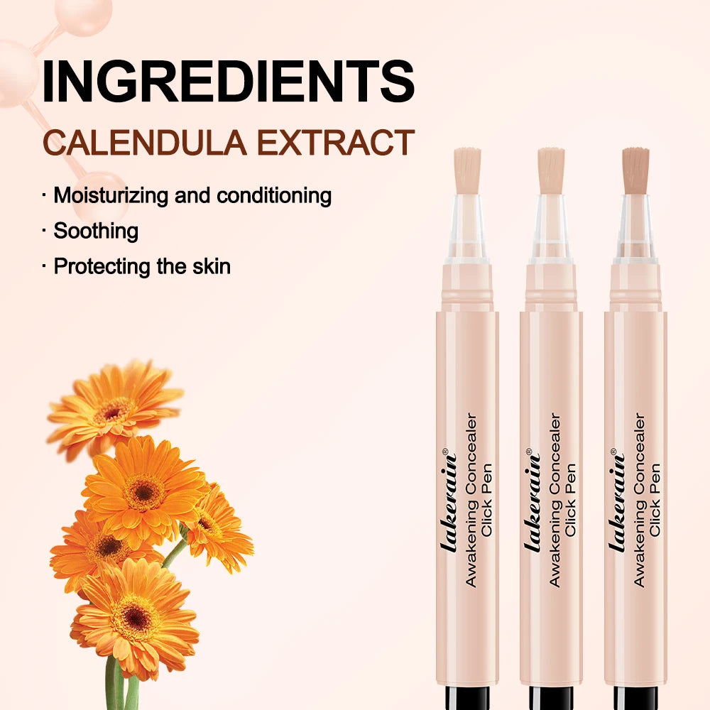 Awakening Concealer Click Pen Full Coverage Brightening Pencil for Women Everyday Makeup Look