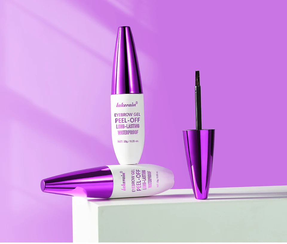 Eyebrow Gel Tint Peel Off Waterproof Brow Enhancer for Natural Long Lasting Daily Makeup - 16