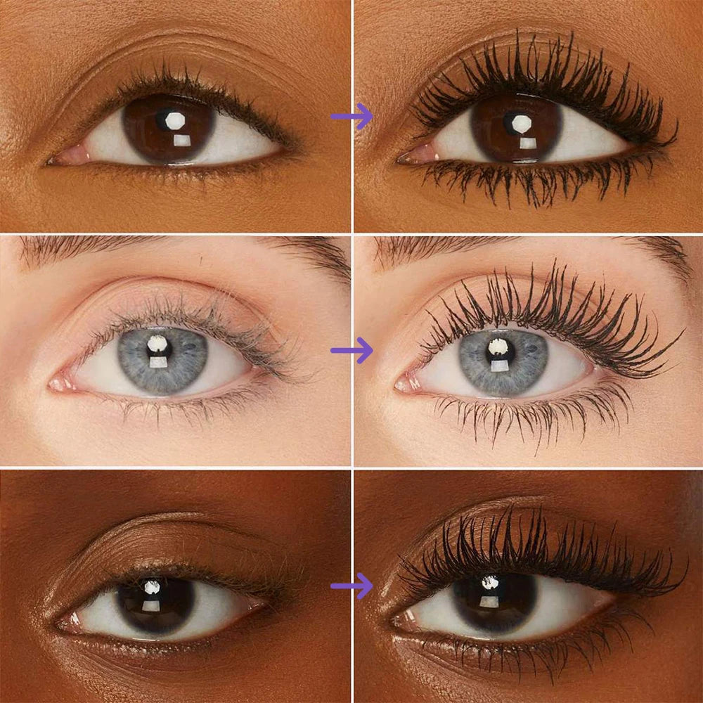 5D Mascara Waterproof Lengthening Lashes for Natural Daily Makeup and Long Lasting Eye Beauty