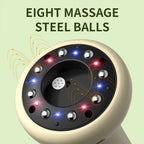 Electric Cupping Massager Scraping Tool Heated Meridian Device for Body Relaxation