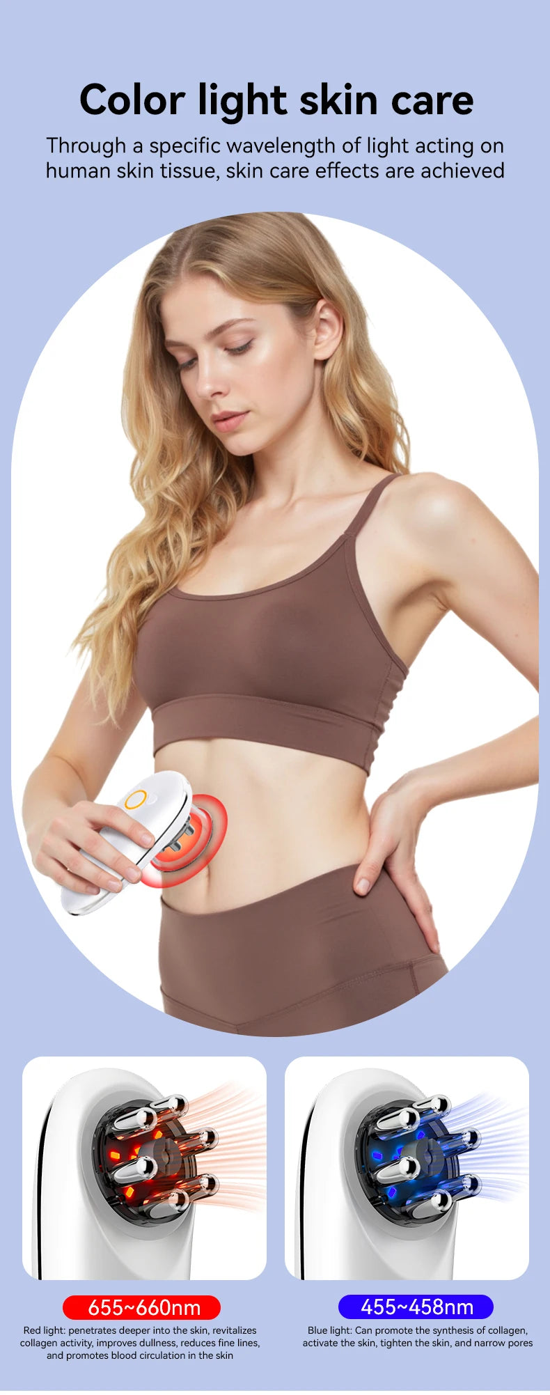 Body Sculpting Massager Anti Cellulite Device for Home and Travel Use for Men and Women - 14