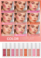 Beauty Liquid Blush Highly Pigmented Long Lasting Tint for Everyday Face Makeup