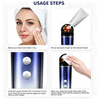 3 in 1 Facial Massager Red Light Skin Tightening Tool for Women at Home Daily Skincare Routine