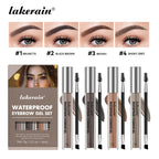 Waterproof Eyebrow Gel Set Long Lasting Tinted Makeup for Women Daily Beauty