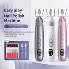 Electric Nail Drill Kit Adjustable Speed Nail File for Home Manicure and Pedicure Care