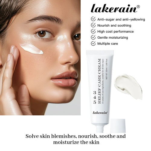 345 Relief Care Cream Moisturizing Acne Treatment for Blemish Prone Skin