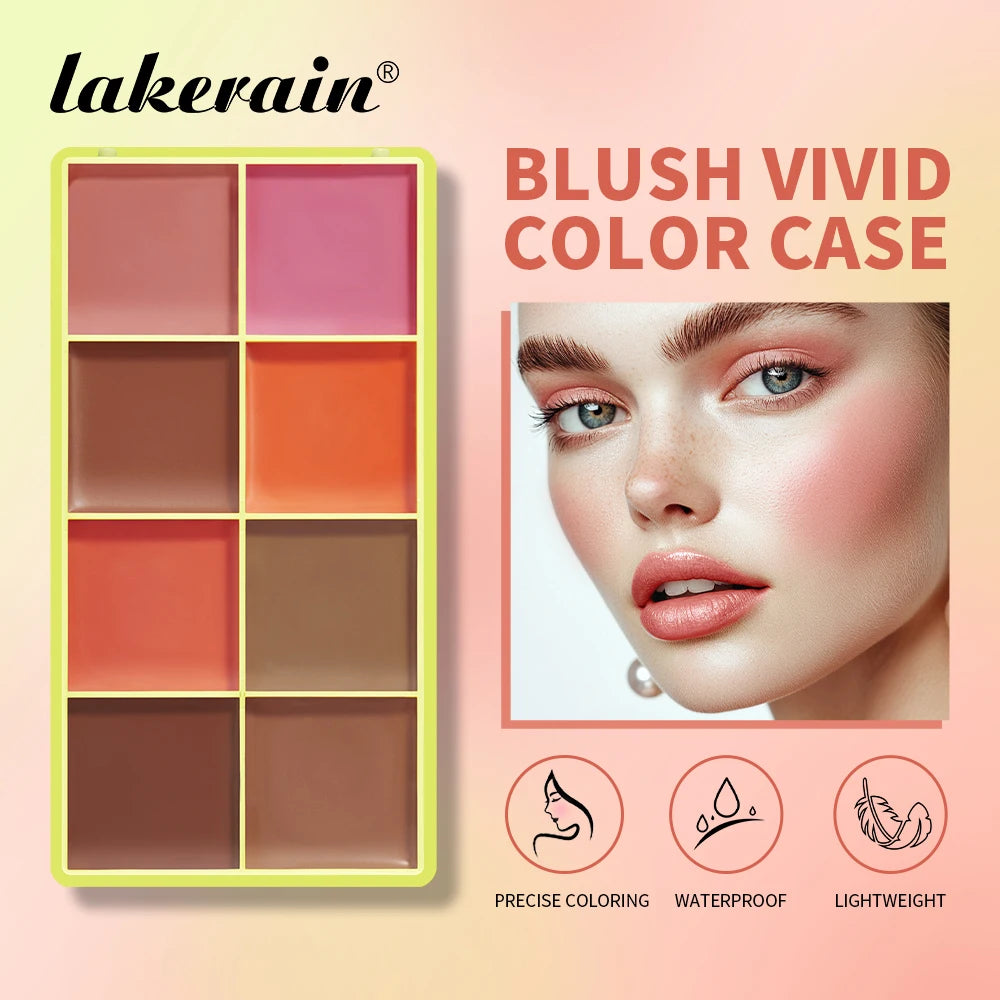 Blush Cream Palette Long Lasting Waterproof Makeup for Everyone Daily Wear