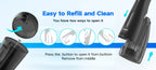 Electric Oral Irrigator Portable Water Flosser with 5 Cleaning Modes for Daily Dental Care