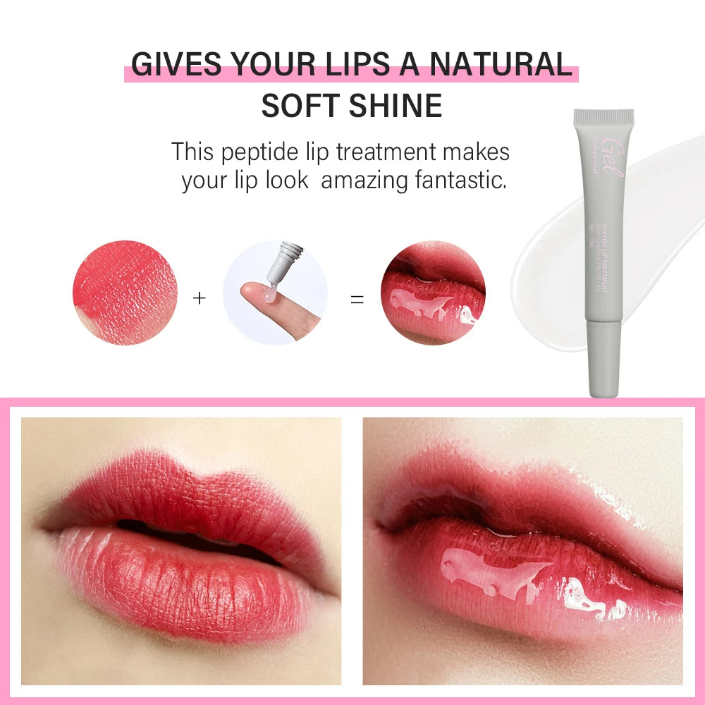 Peptide Lip Treatment Moisturizer for Dry Lips and Daily Lip Care Routine