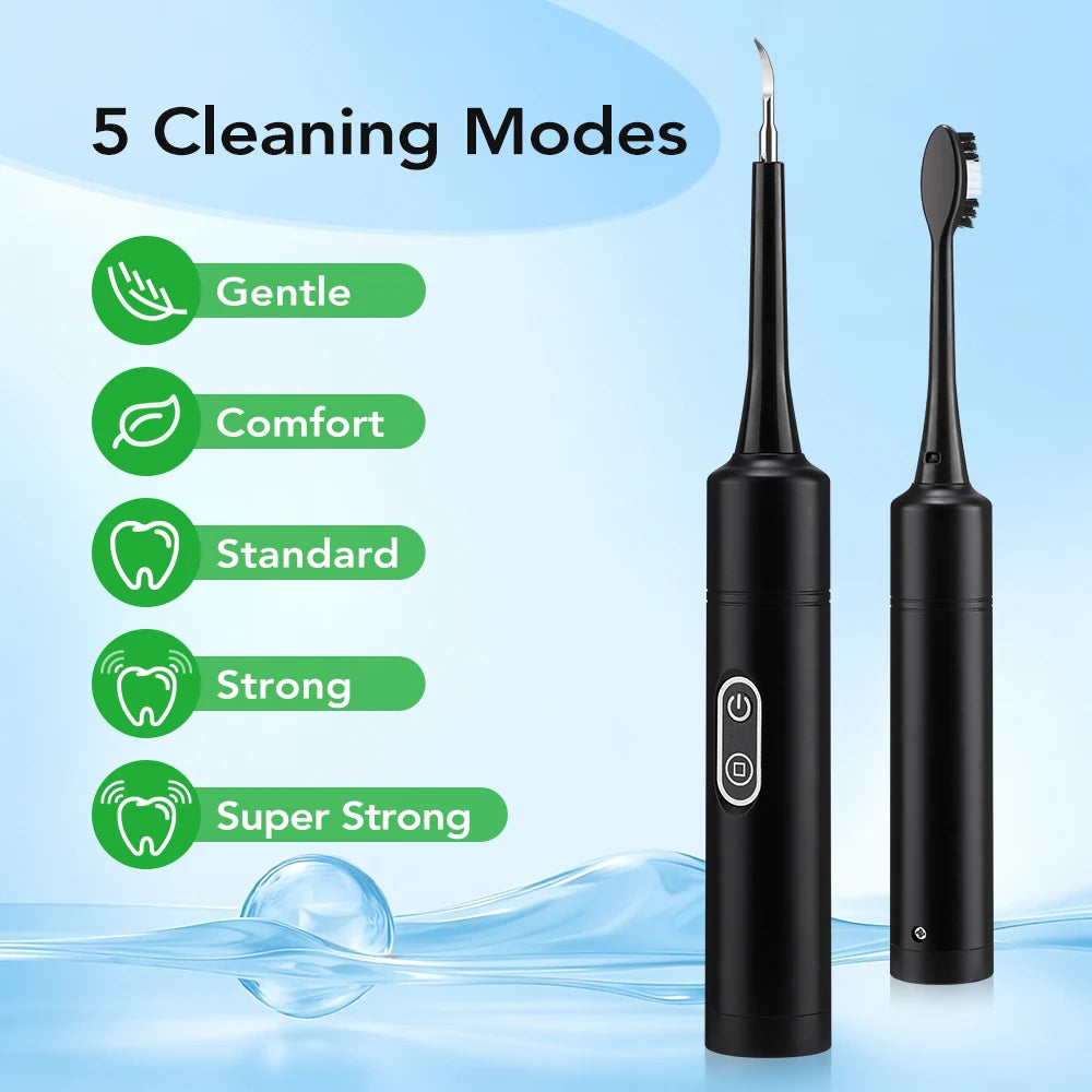 Electric Dental Scaler Tartar Remover for Teeth Whitening at Home for Adults and Personal Care