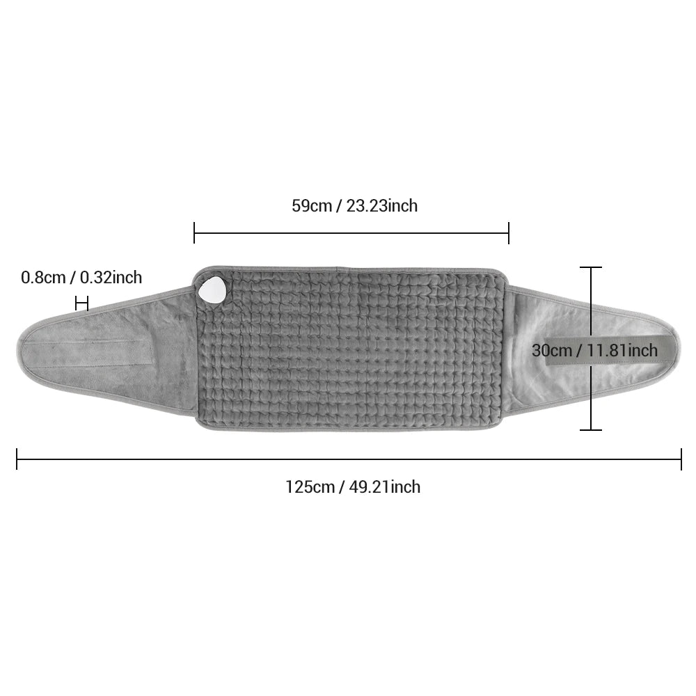 Electric Heating Pad with Temperature Control Adjustable Thermal Wrap for Office and Home Use