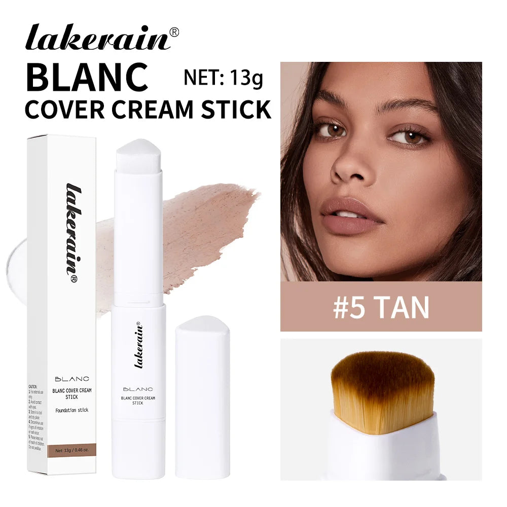 Color Changing Foundation Stick Full Coverage Concealer for Women Daily Makeup