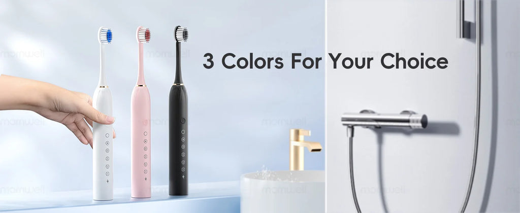 Water Flosser and Sonic Toothbrush Set Portable Oral Hygiene for Adults Daily