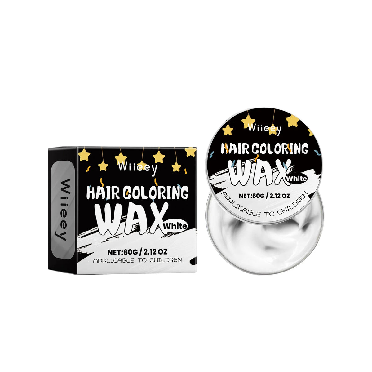 Temporary Hair Color Wax Vibrant Styling Paint for Kids Parties and Daily Fun Styling