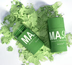 Green Tea Cleansing Stick Deep Moisturizing Oil Control Mask for Unisex Whole Face Treatment