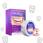 Silicone Reline Denture Set Comfortable Fit Natural Look for Daily Use at Home for Great Smile