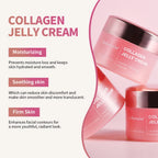 Collagen Jelly Cream Deep Hydration Moisturizing Gel for Unisex Skin Tightening Face Routine