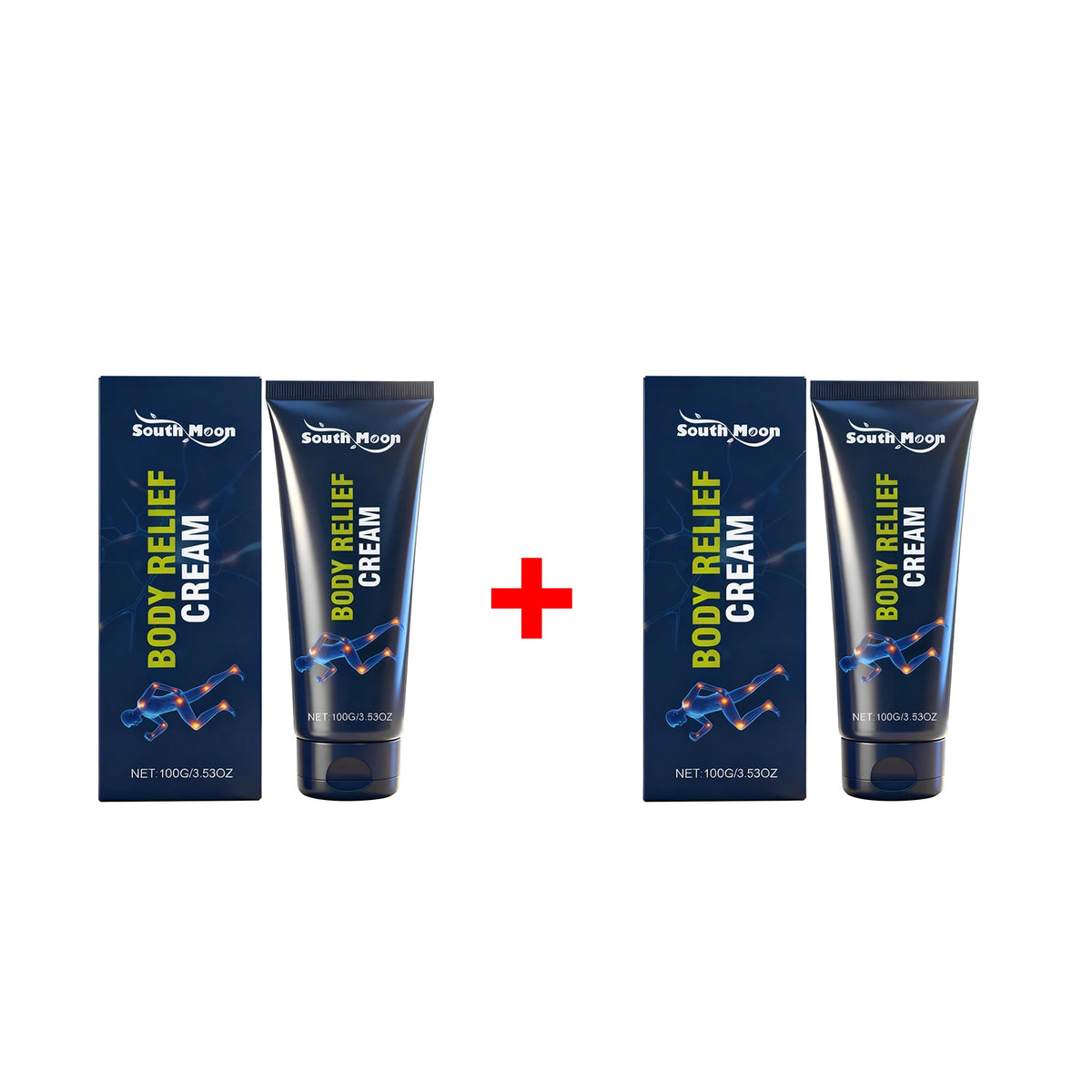 Body Relief Cream Joint Care Muscle Soothing for Active Adults After Daily Exercise