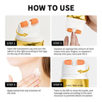 Firming Neck Cream with Roller Anti Aging Moisturizer for Women at Night