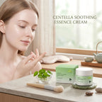 Centella Asiatica Soothing Cream Reduce Redness Calming Moisturizer for Sensitive Face Daily