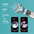 Smart Visual Ear Wax Cleaner with HD Camera and Tweezers for Adults and Kids at Home