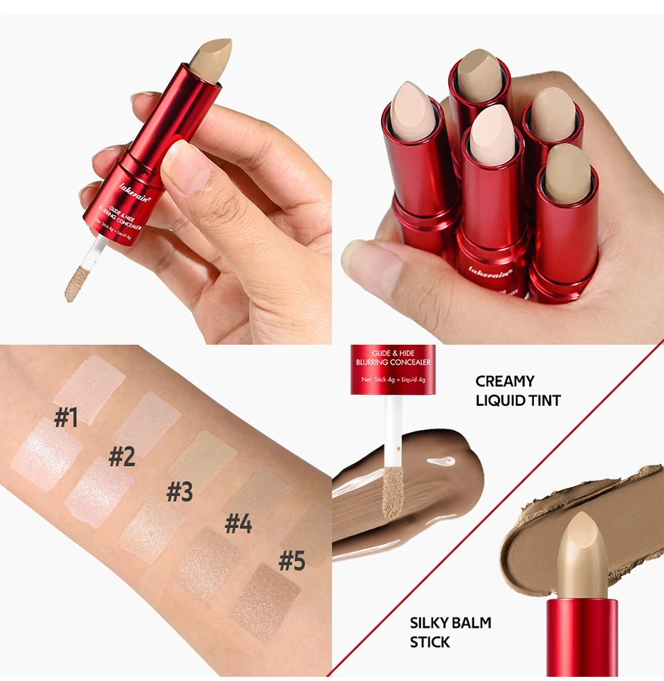 Glide Hide Blurring Concealer Full Coverage Foundation for Women Daily Makeup