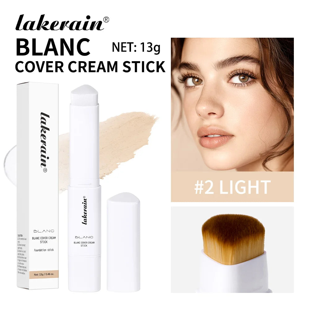 Color Changing Foundation Stick Full Coverage Concealer for Women Daily Makeup