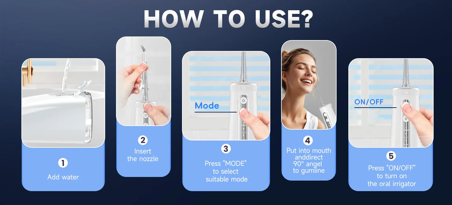Electric Toothbrush Water Flosser Combo Oral Care Kit for Adults at Home - 13