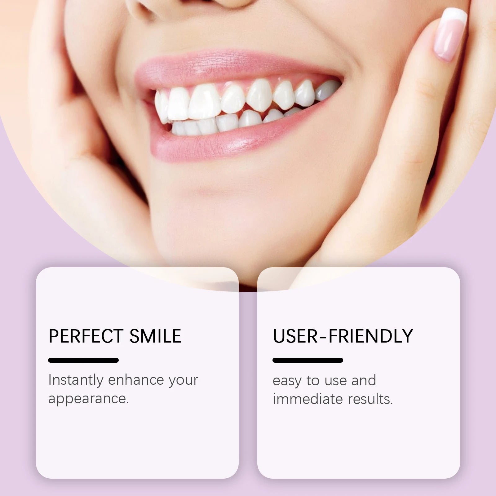 Silicone Reline Denture Set Comfortable Fit Natural Look for Daily Use at Home for Great Smile - 11