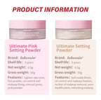 Setting Powder Matte Finish Oil Control for Long Lasting Makeup Pore Modification